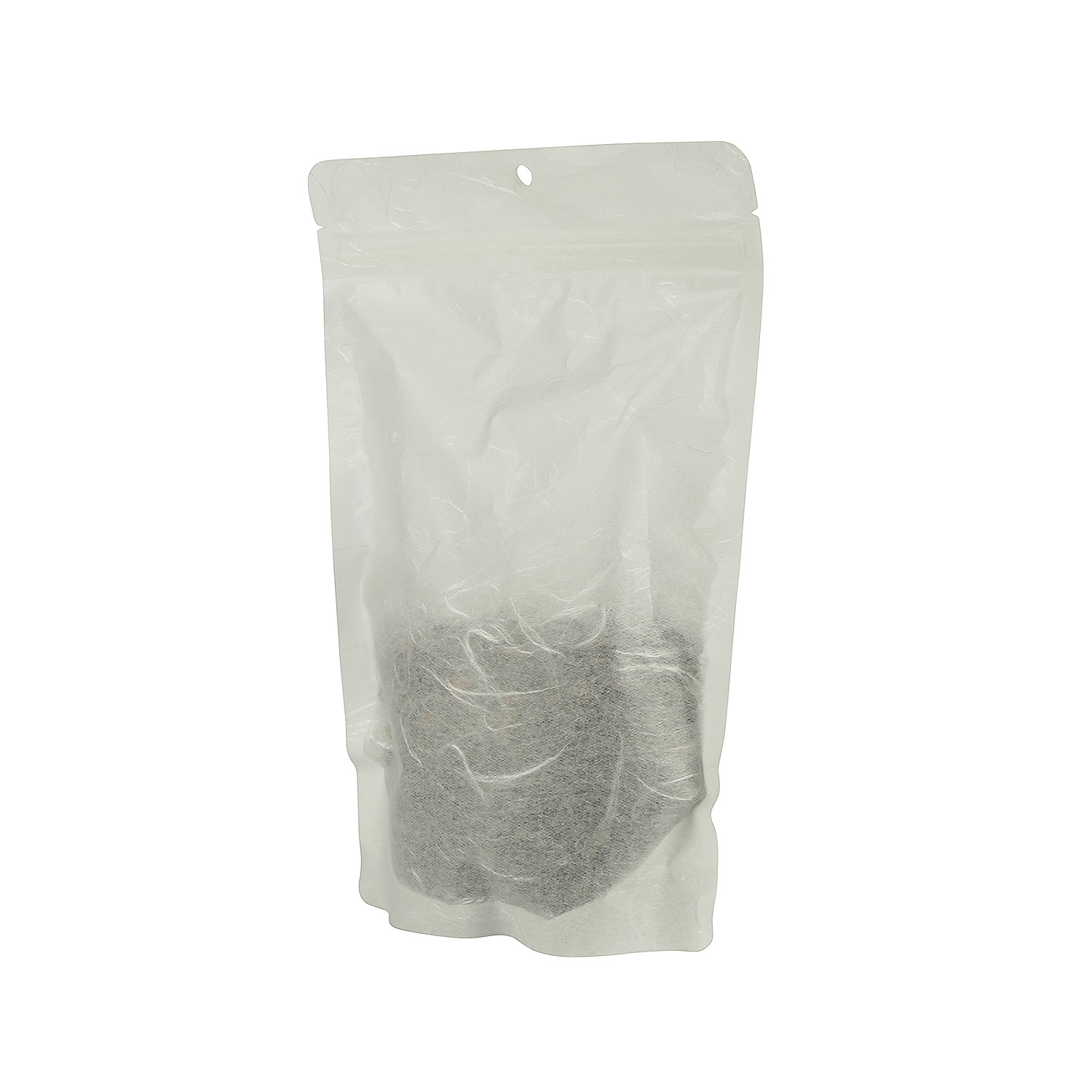 NK PBS Home Compostable Bag Clear Rice Paper respaldado Pouch