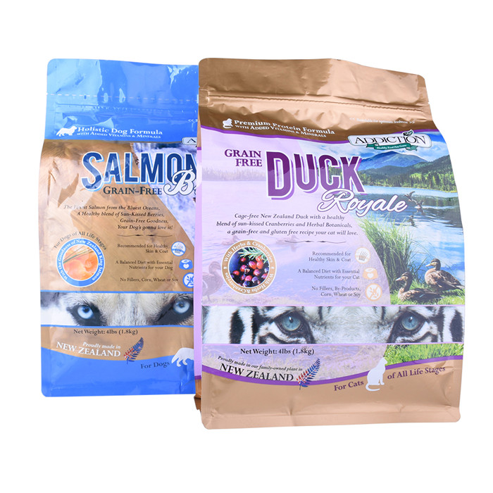 Solución de envasado sostenible ecológico para golosinas, bolsas de comida para mascotas