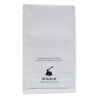 Bolsas de café de papel kraft de 12 oz de 12 oz al fondo cuadrado con válvula y cremallera