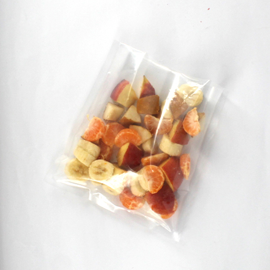 Bolsa de sellado al vacío totalmente biodegradable de materiales 100% naturales para envasado de frutas
