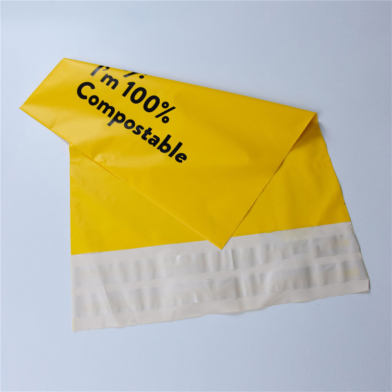 Cornstarch biodegradable bubble mailer poly home compostable embalaje