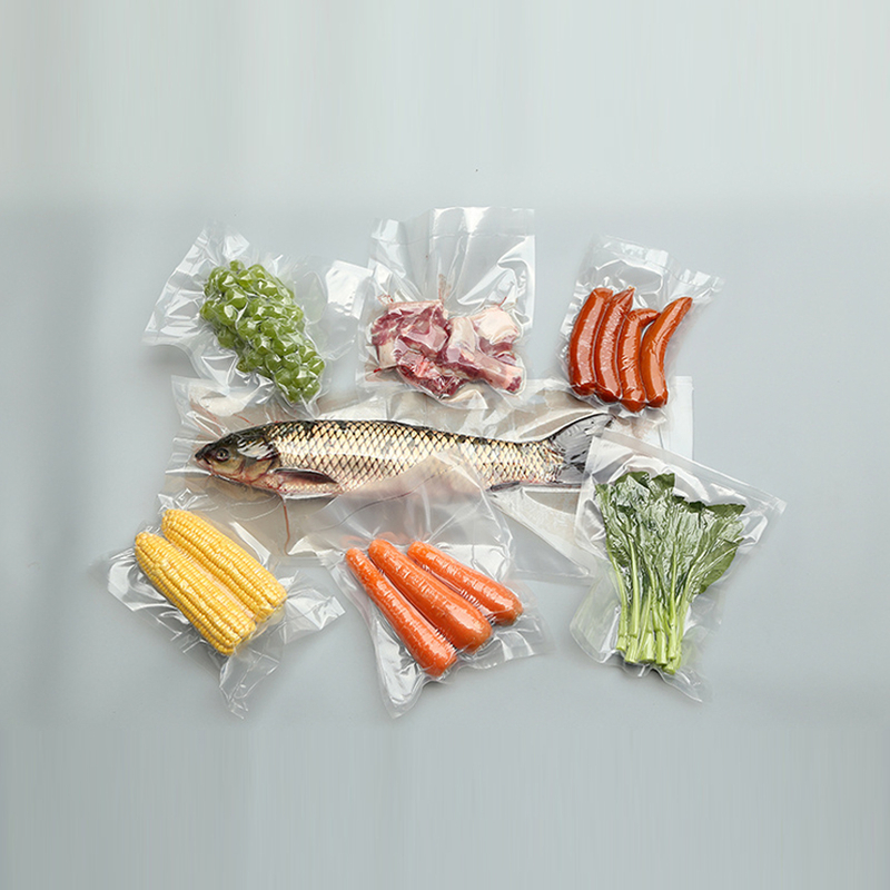 100% materiales naturales Bolso de sello de vacío completamente biodegradable para el embalaje de frutas