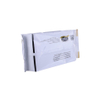 Papel de aluminio resellable Plástico Blanco 24 oz 1.5lb 680g Bolsas de café basales con lazo de estaño