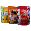 Bolsa de bocadillos de empaquetado de nueces de macadamia de plástico personalizado para la venta