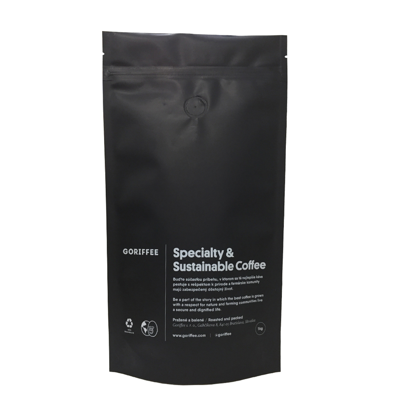 Bolsas de granos de café de empaquetado stand-up reciclables modificadas para requisitos particulares al por mayor con MOQ bajo