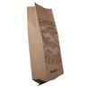 Bolsas de papel compostables de grano de café ecológico sostenible al por mayor con válvula de desgasificación
