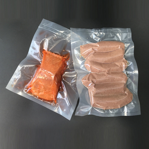 Bolsas de vacío compostables biodegradables y amigables con el océano para las comidas preparadas para carne de pescado cocido