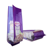 Bolsa de plástico reciclable con fuelle lateral para muesli de avena