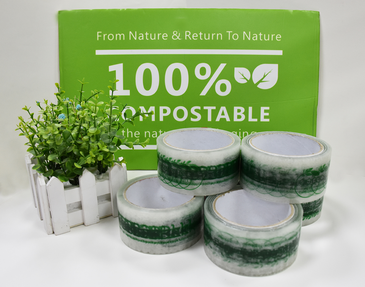 Biodegradable PLA de empaquetado compostable con certificación 