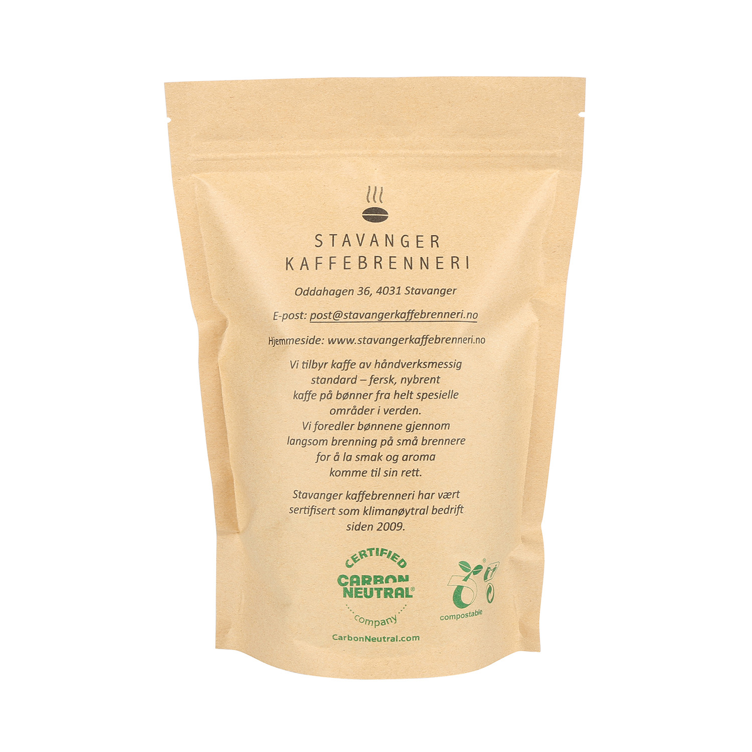 El café resellable compostable Eco impreso personalizado de 16 oz se levanta bolsas con válvula