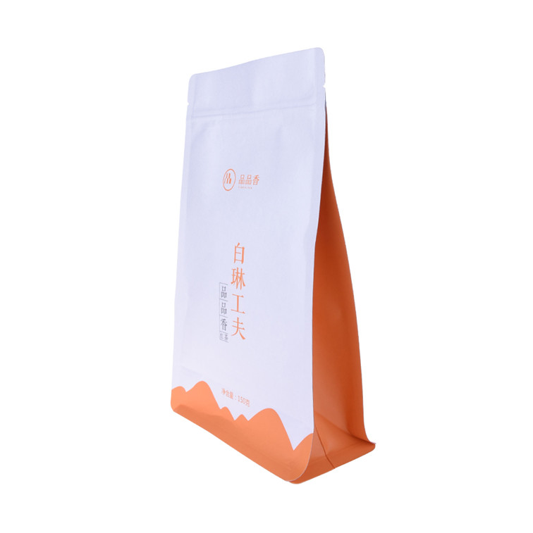 Bolsa caliente de la bolsita de té de los materiales de empaquetado de Eco de la muesca del rasgón de la venta