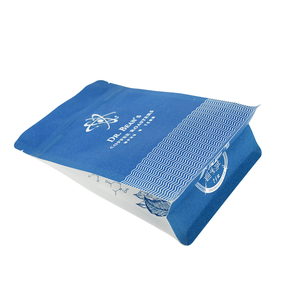 Embalaje de bolsa plana personalizada Mylar de plástico renovable