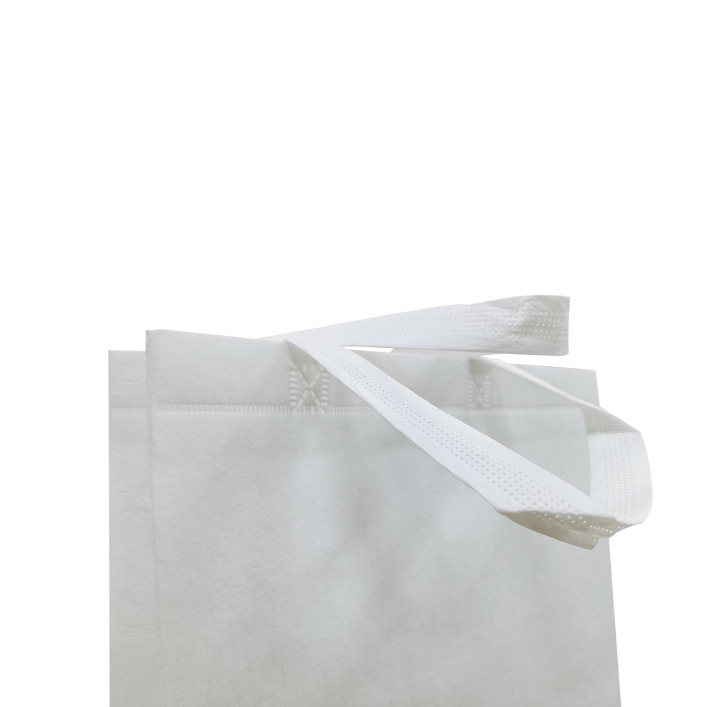 Bolsa de compras de tela no tejida PVA soluble en agua para abono casero para empaquetado de ropa / caja de regalo