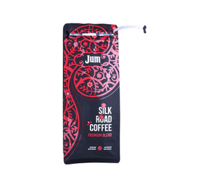 Bolsa de café reciclada con paquete de alimentos más ecológico con cremallera de bolsillo