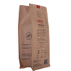 Bolsa de café de almidón de maíz compostable ecológico Kraft al por mayor