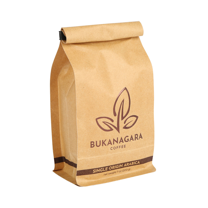 Fábrica de bolsas de fondo plano de café ecológico de degradable