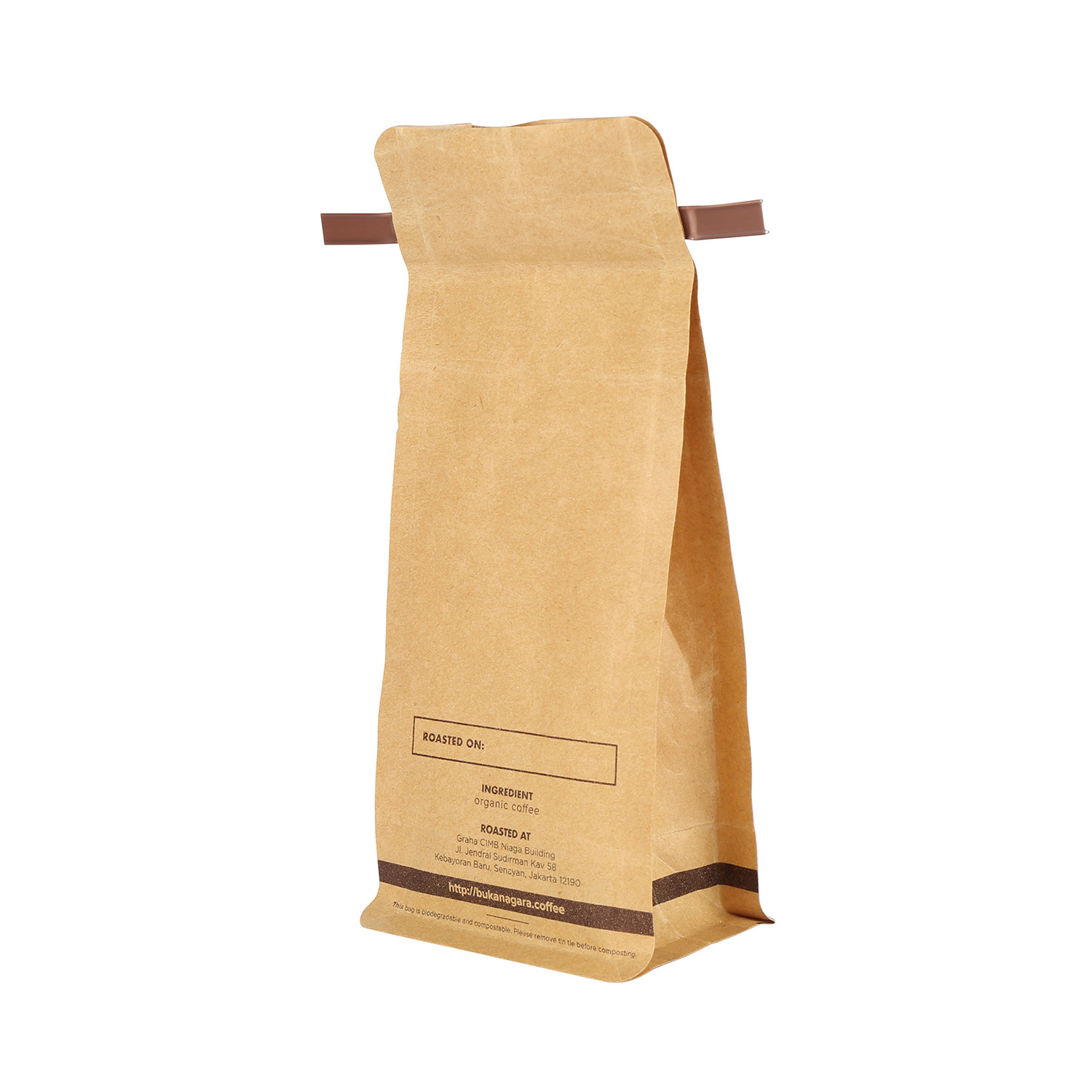 Proveedores de China bolsas de papel kraft compostables de 2 oz para café