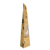 Inicio Compostable Doypack Empaquetado de alimentos Stand Up Pet Pouch Bag con ventana