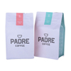 Logotipo personalizado bolsas de café resellables con válvula