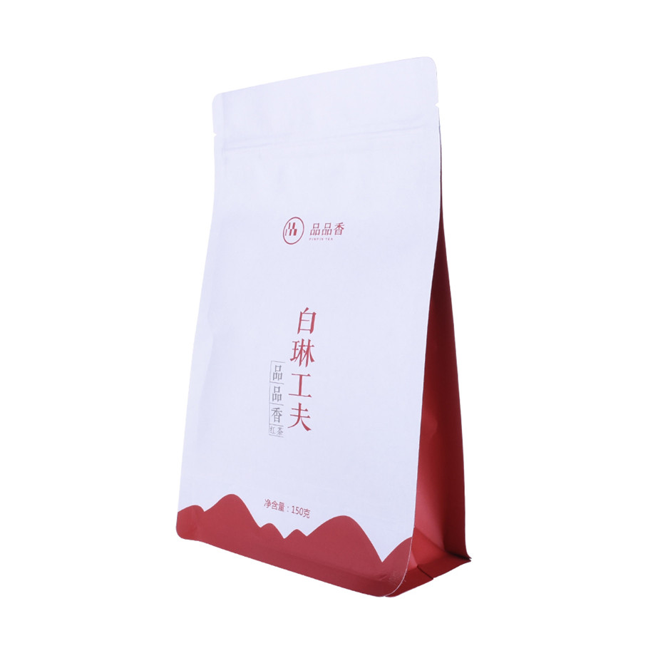 Bolsa de embalaje de té de impresión en huecograbado ecológico al por mayor